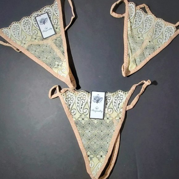 🍑 Erotic Lingerie, See Through Panties, KANGAROO 🍑 - Picture 2 of 2